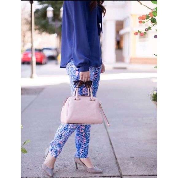 Lilly Pulitzer Kelly Pants un Tic Tac Tile 2 - Picture 2 of 10